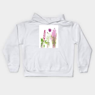 Summer Flowers Kids Hoodie